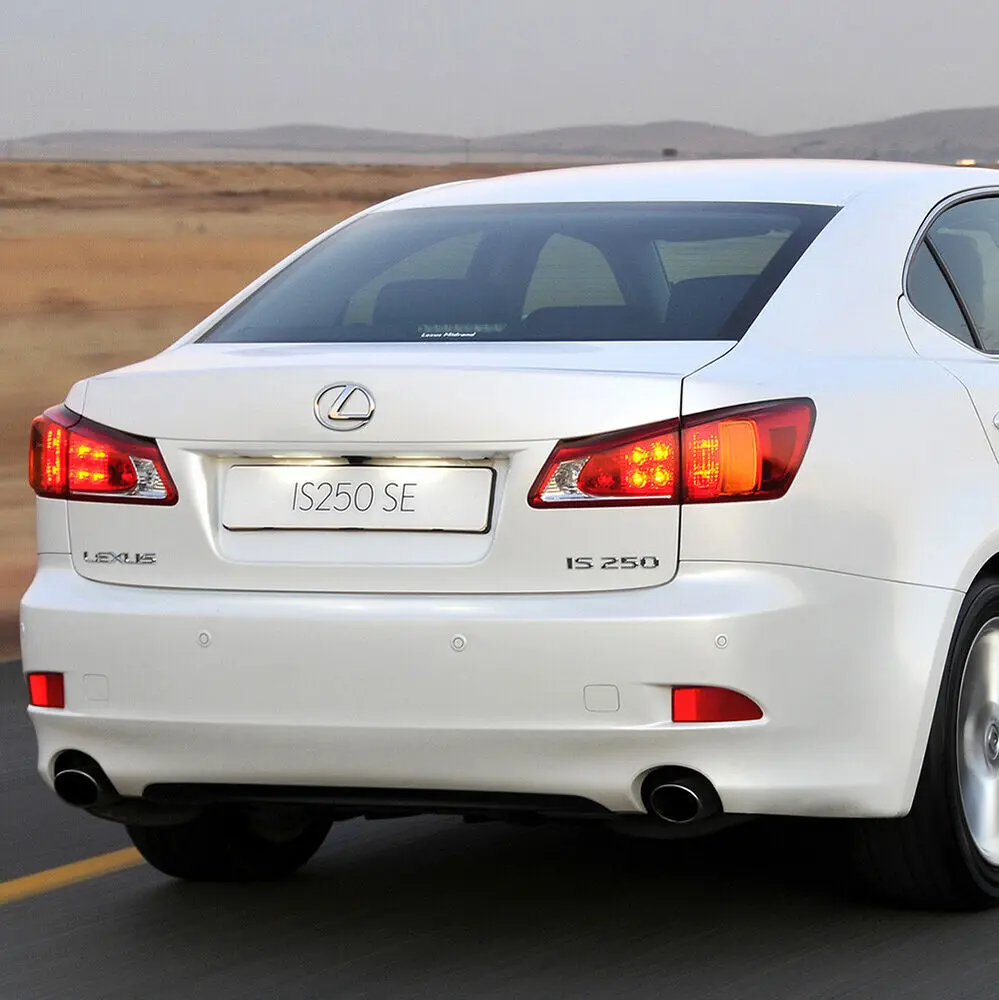 غطاء صندوق السيارة لكزس OEM كروم IS 250 حرف شعار شارة شعار السيارة استبدال F-Sport