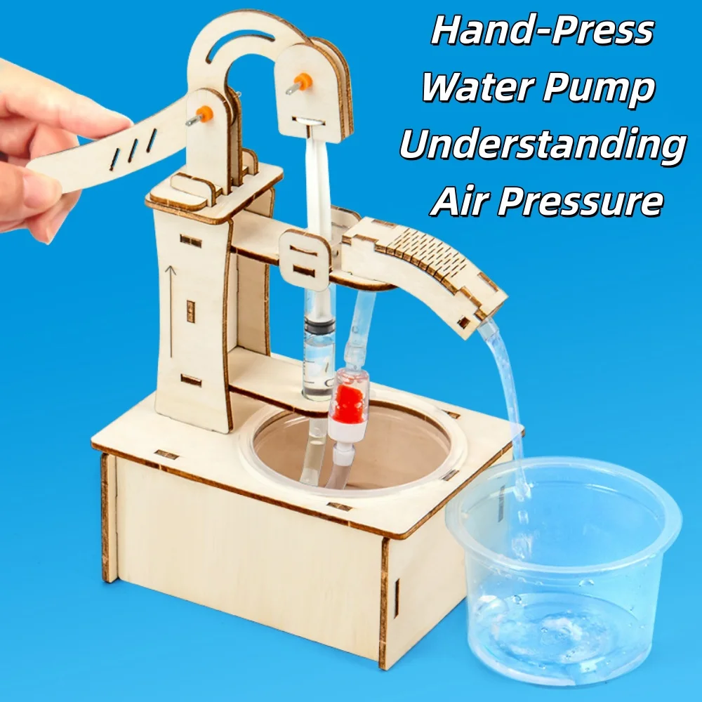 Houten DIY handpomp-wellmodel  - Science Diy Model recensie en prijs
