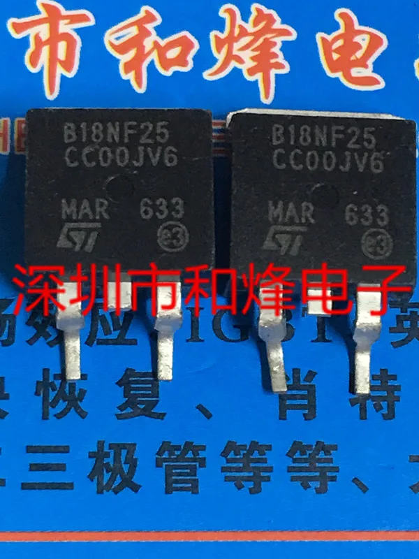 5PCS-10PCS STB18NF25 B18NF25 TO-263 MOS NEW AND ORIGINAL ON STOCK