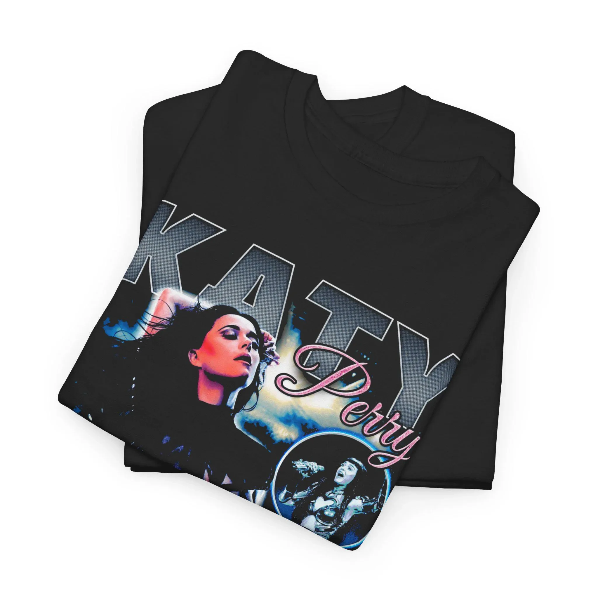 Katy Perry T-shirt American Horror Summer Youth Cotton Loose Short Sleeve Men Top Y2k Vintage Oversize Unseix High Quality Tee