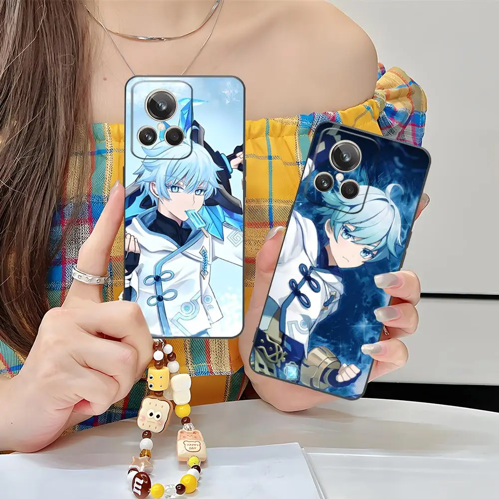 

Чехол для телефона Game GI Chongyun для Realme GT 8 Neo Pro C75 73 71 C67 65 C55 53 C35 31 C20 15 с красочным принтом, красивый дизайн