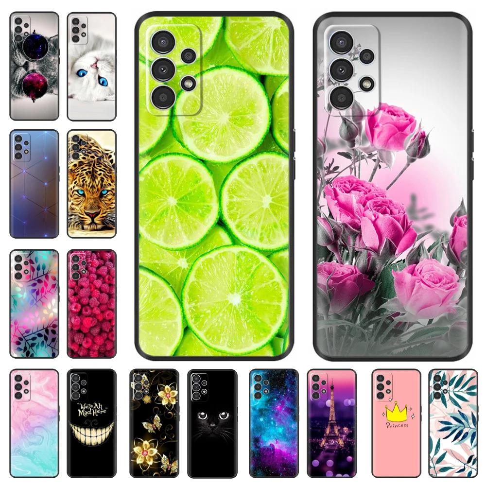 

For Samsung A73 A53 A33 5G Case Soft Silicone Phone Back Cover For Samsung Galaxy A33 A53 A73 5G Shockproof Cases Coque Shell