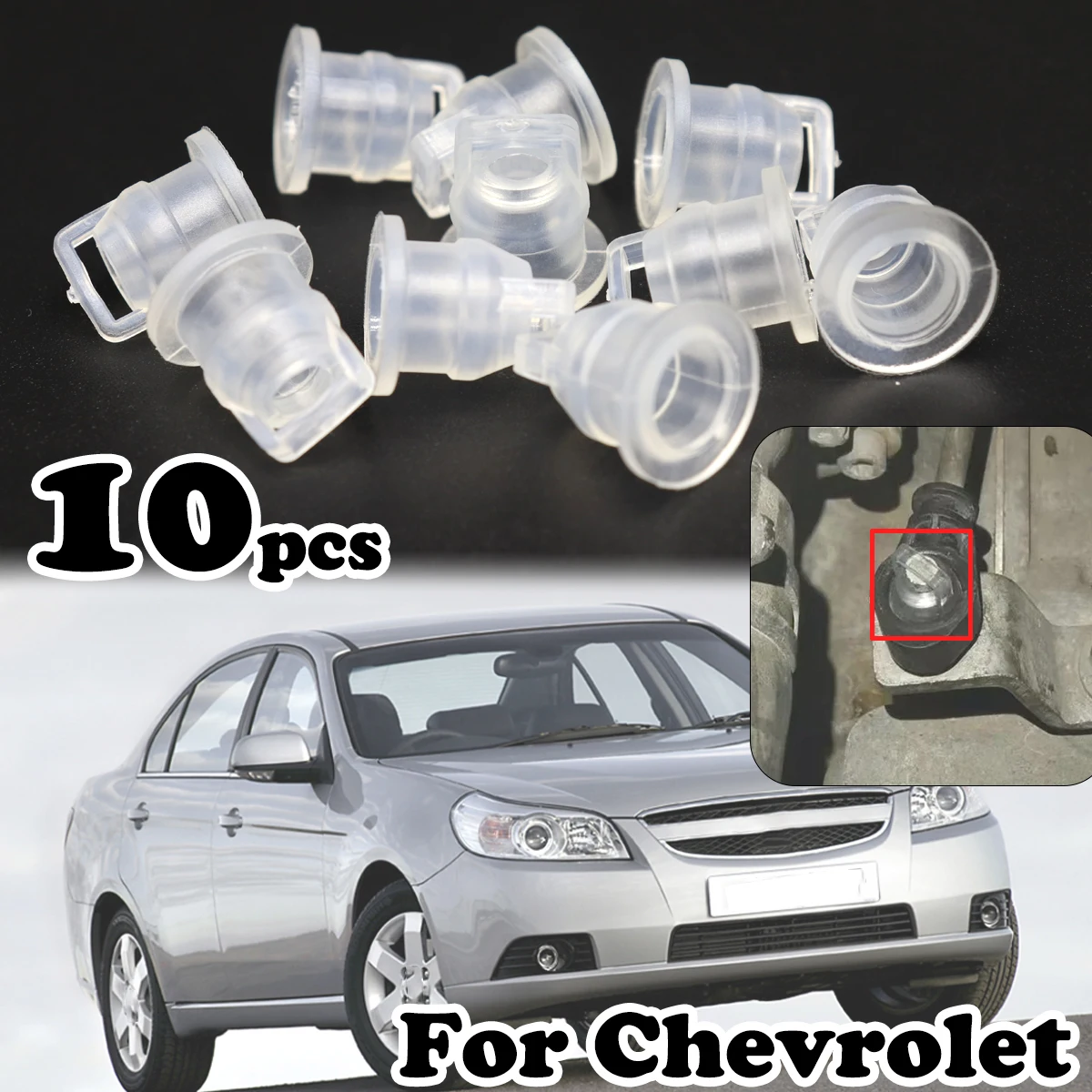 

10pcs Gear Shift Cable Bushing For Chevrolet Epica Tosca Captiva Cobalt HHR Orlando Auto Gearbox Line Rubber Sleeve Accessories