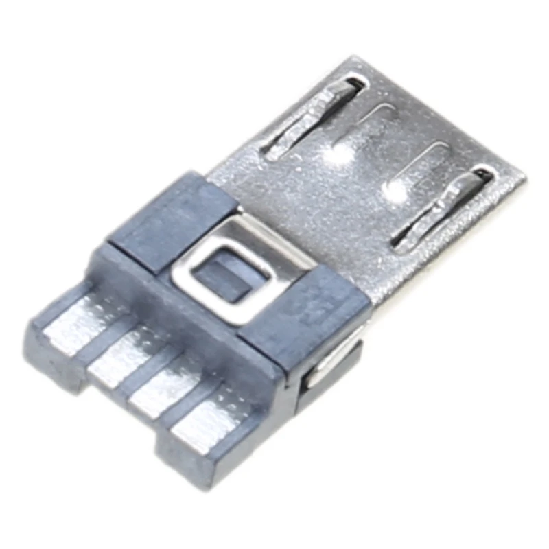 CS1W USB 2.0 PCB Mount Connector Assortment USB 4Pin/Type C 5Pin PCB Mount Socket Connector Power Supply Adapter for Phone