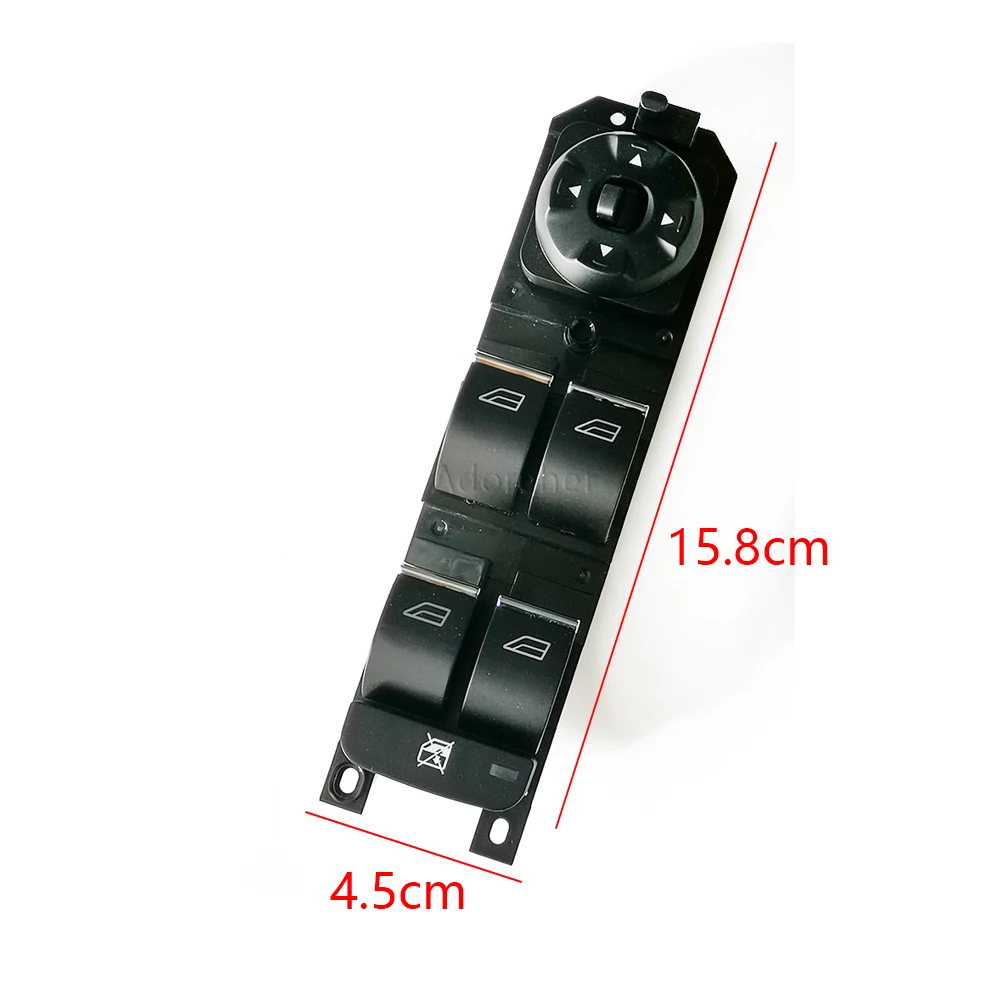 Car Front Left Power Window Control Switch Window Lifter Buttons For Ford Mondeo MK4 S-MAX GALAXY 2007-2012 7S7T14A132BC