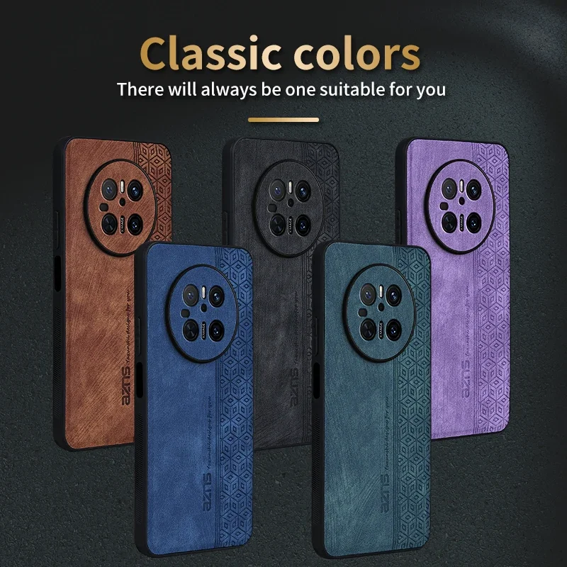 حافظة جلدية ناعمة صديقة للبشرة من البولي يوريثان لهاتف Honor Magic 8 Pro 7 6 5 Lite عدسات متينة خفيفة الوزن تحمي غطاء مضاد للسقوط #2