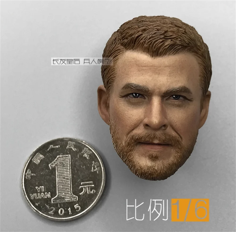 1/6 DAMTOYS DAM 78057 WF2018 US. Soldier Doll Male Head Sculpt Carving with Neck Connector For 12