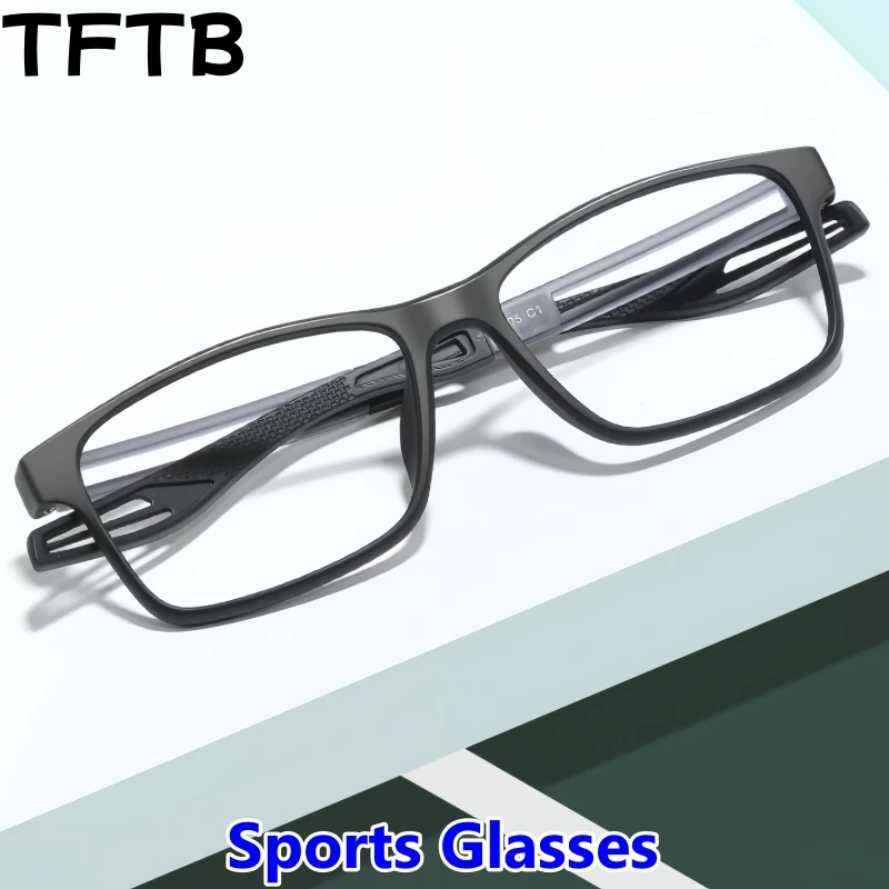 

TFTB Ultra-light TR90 Sports Cycling Glasses Men Fashion Running Women Eyewear Basketball Optical Prescription Eyeglasses Frame