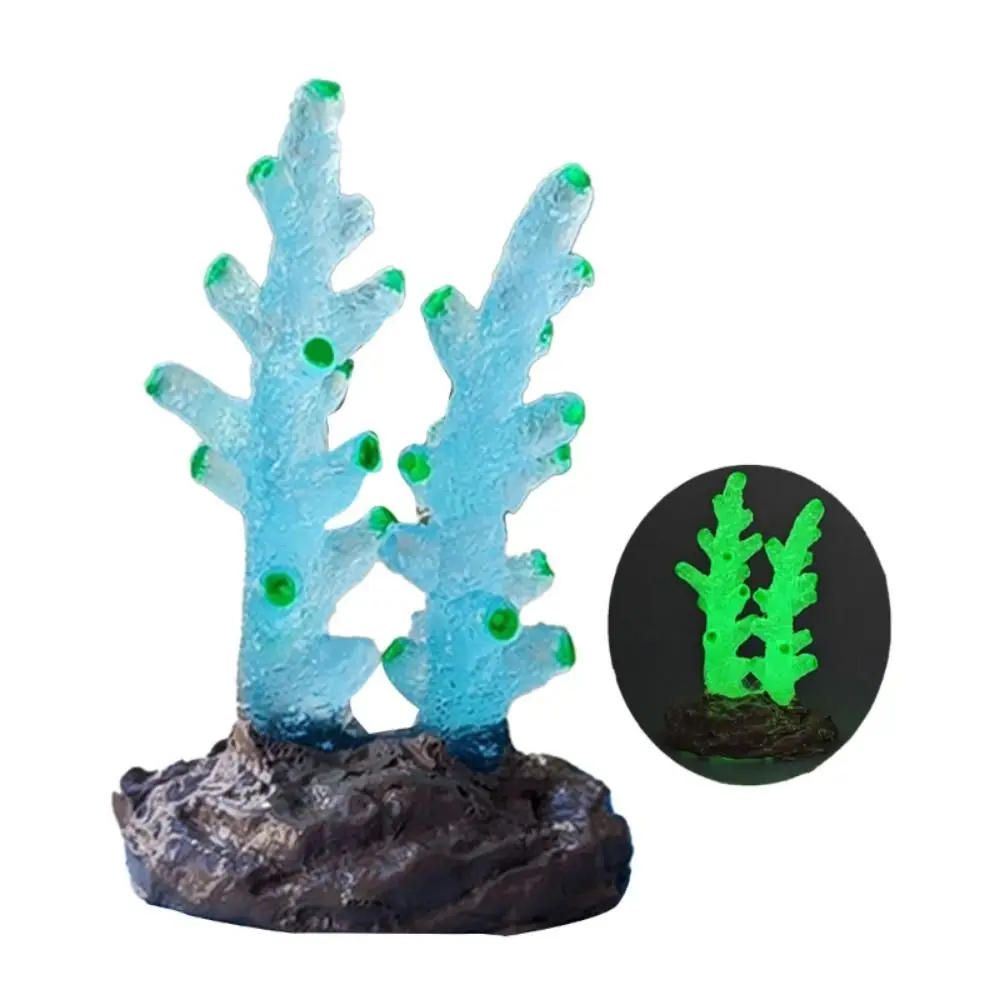 

Decorative Luminous Coral Reefs Luminescent Simulation Simulation Coral Reefs Resin Lifelike Landscape Coral Landscaping