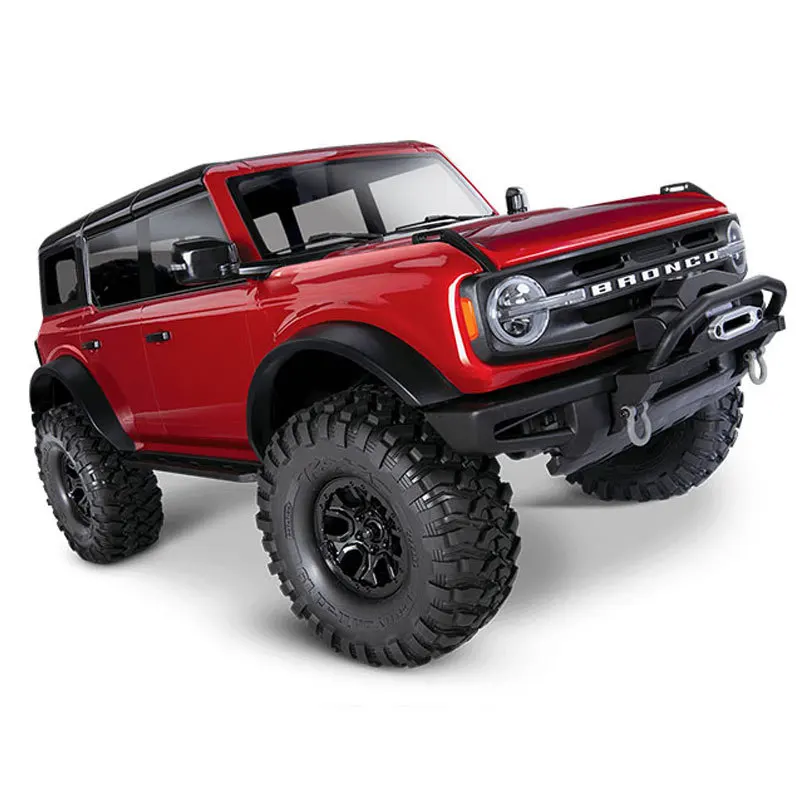 Traxxas trx4 pełnowymiarowa symulacja Ford Mustang pilot elektryczny pojazd wspinaczkowy pojazd terenowy RC prezent 92076-4