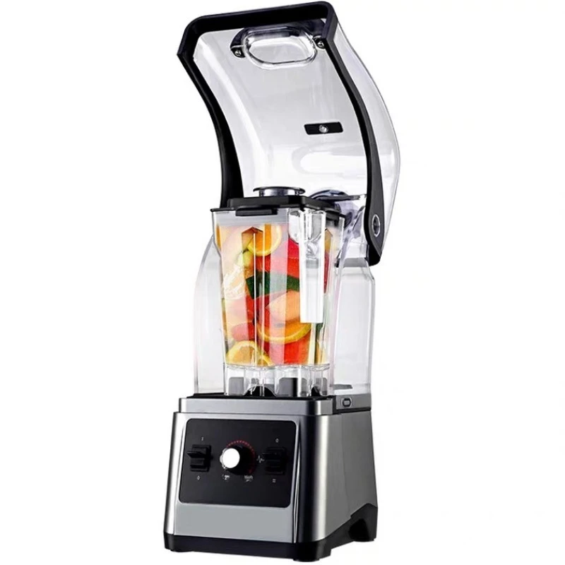 

Covered smoothie machine Commercial silent smoothie machine Ice crusher Juicer blender