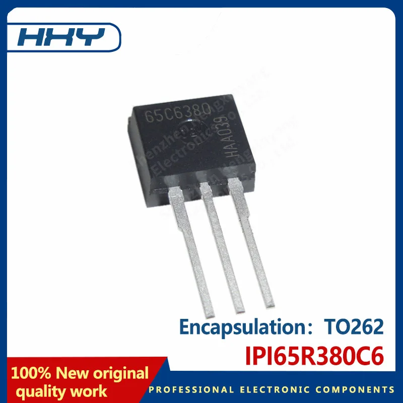 5PCS IPI65R380C6 10.6A 700V package TO262 FET