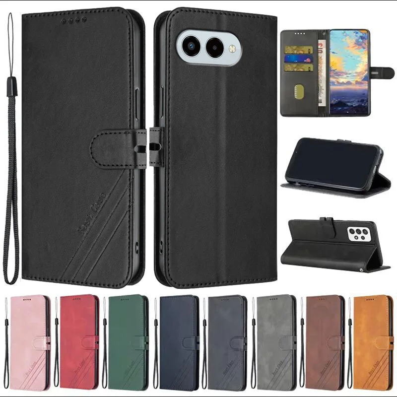 Für T-Mobile T Phone 3 Pro Hülle Leder Flip Case für Coque T-Mobile T Phone3 3 pro REVVL 8 Pro Cover Magnetische Brieftaschenhülle