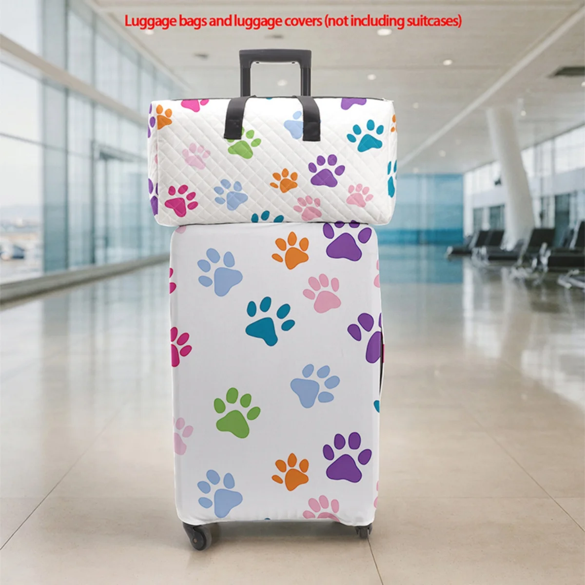 

Набор из 2 складных, вместительных, легких, унисекс дорожных спортивных сумок с защитным чехлом