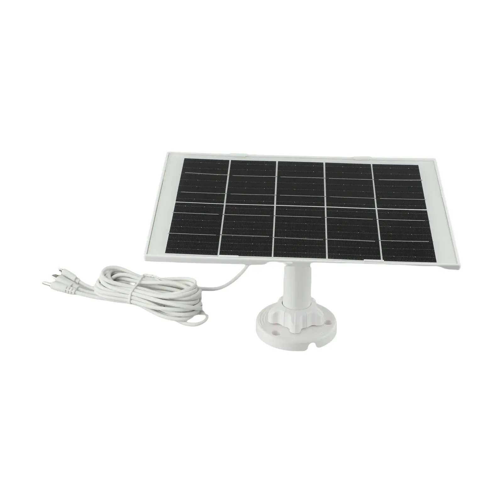 

IP66 Rated 9W Solar Panel with Long Charging Cable for Reliable Performance with For Low Power Battery Cameras