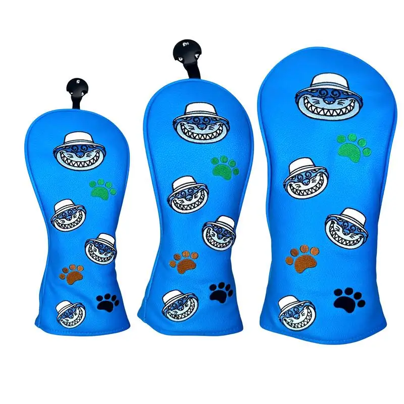 

3 шт., водонепроницаемые деревянные головные уборы для гольф-клуба