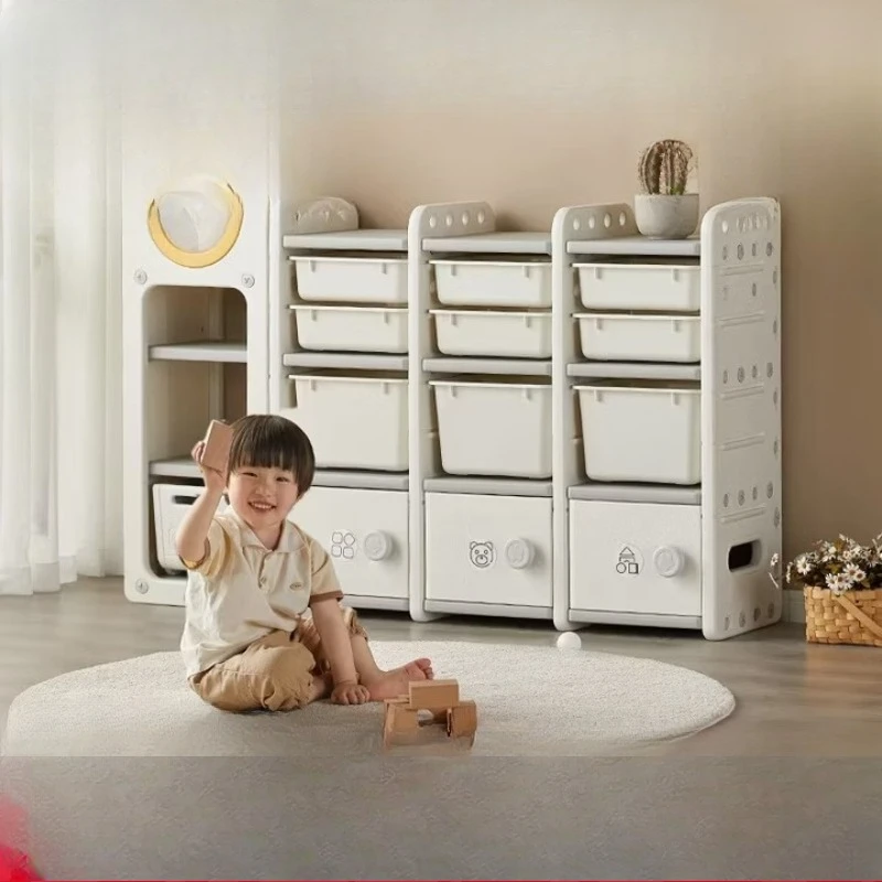 

Children's storage rack, storage cabinet, baby storage bookshelf