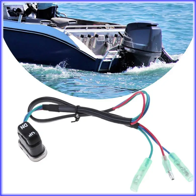 

A82E-переключатель наклона и наклона для 4-тактного подвесного двигателя Yamaha, пульт дистанционного управления 703-82563-02-00 703-82563-01