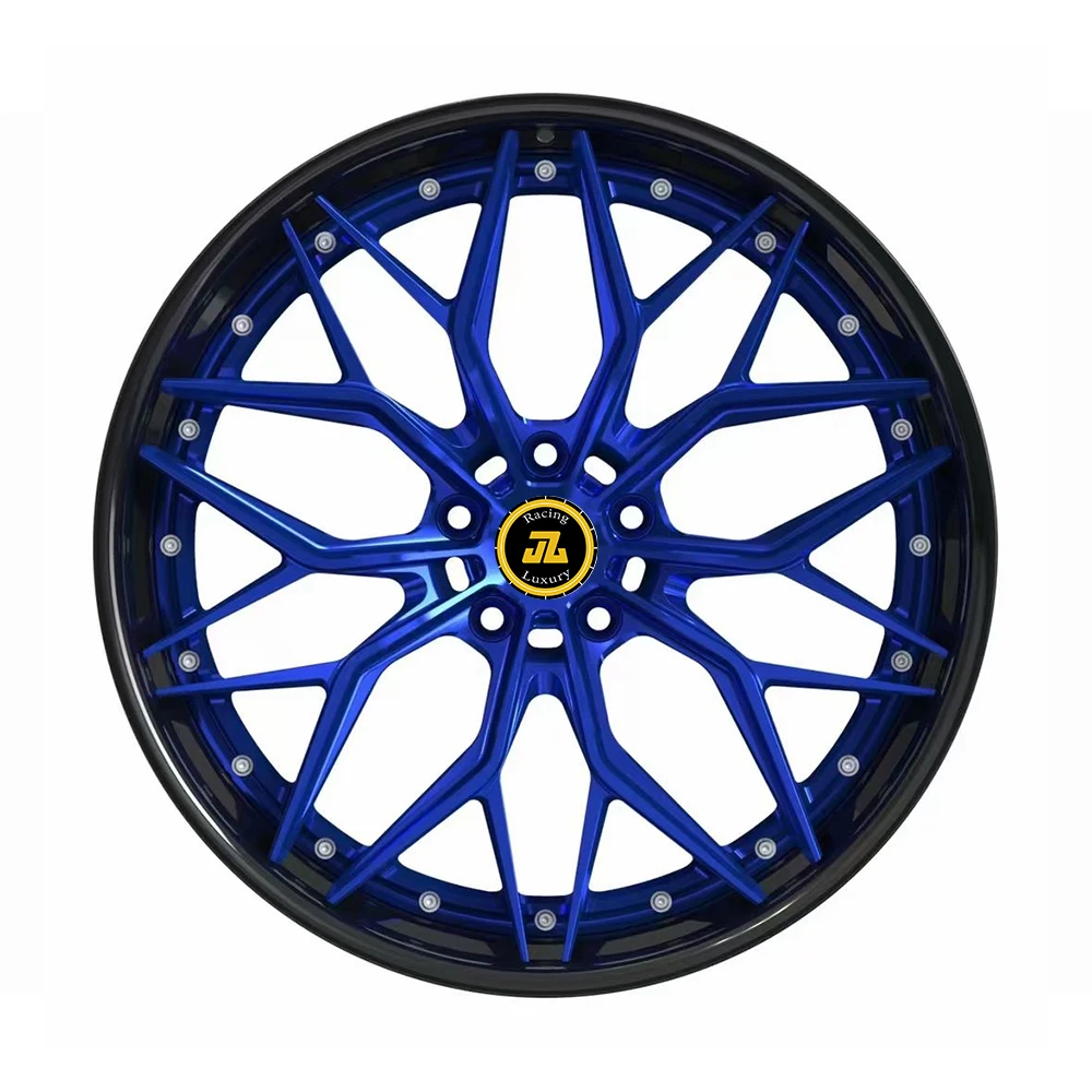 

JZ CNC Custom 2-компонентная 5x120 5x114.3 5x112 мм 17 18 19 20 21 22-дюймовая ступица колеса из сплава с кованым ободом для легковых автомобилей, новая с 50 мм ET