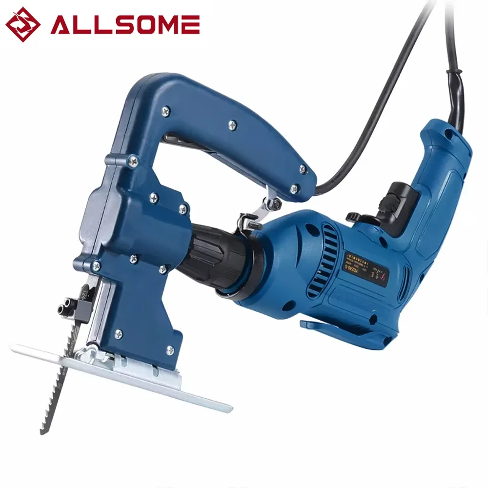 

ALLSOME Portable Jig Saw Bracket Electric Drill Modified Household Electric Saw Curve Cutting Handheld Wire Cutter DIY Saw