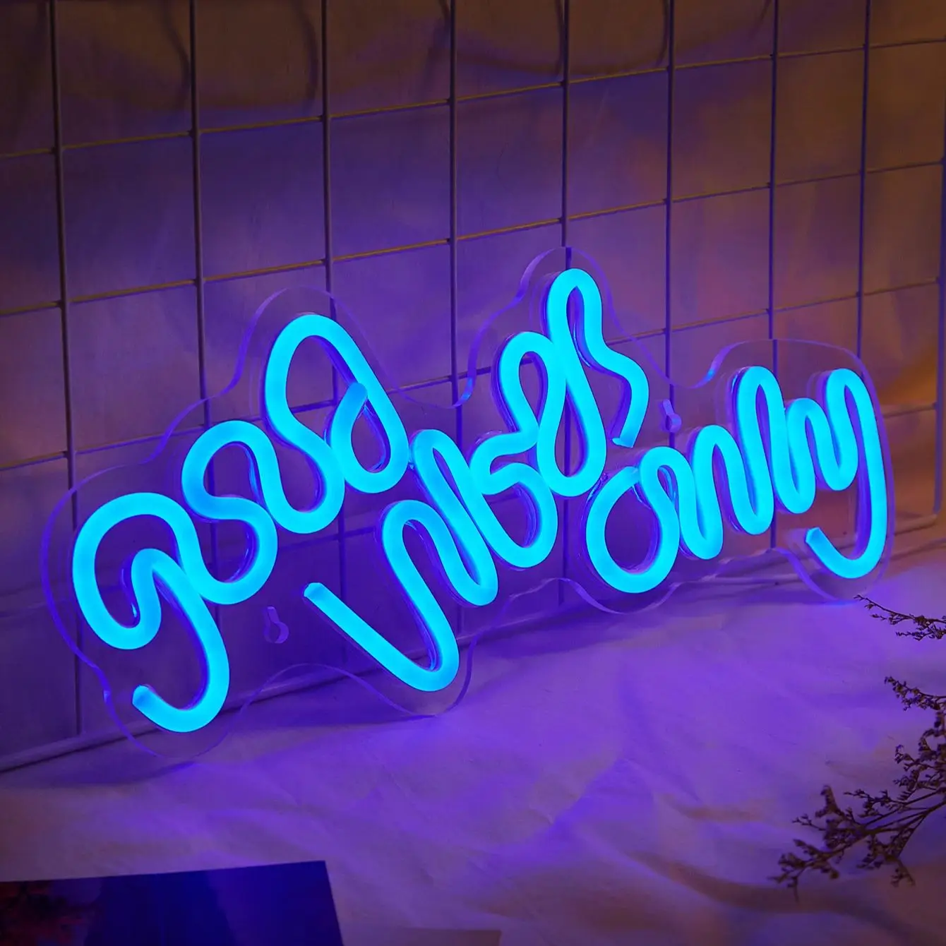 تشي شراء LED النيون المشاعر الجيدة فقط USB بالطاقة النيون علامات ضوء الليل ثلاثية الأبعاد جدار الفن غرفة نوم غرفة المعيشة مصباح ديكور علامات