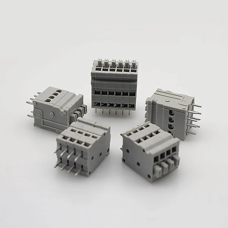 25PCS/50PCS 2.54mm Pitch Spring Terminal Block PCB Connector DG211V-2.54
