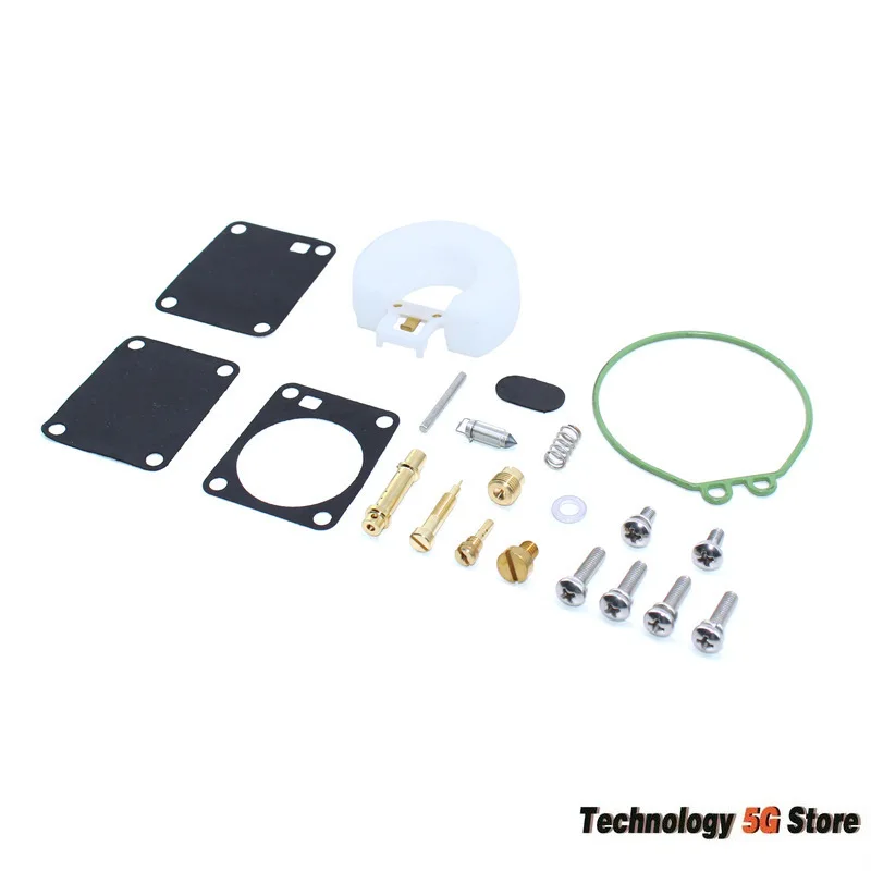 ชุดซ่อมคาร์บูเรเตอร์เครื่องยนต์นอกเรือสําหรับ Tohatsu Mercury 2 จังหวะ 5 HP