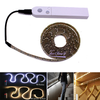 Indoor Wireless Motion Sensor LED Strip 2835 SMD Night light Battery Powered Under Bed lamp For Closet Wardrobe Cabinet Stairs