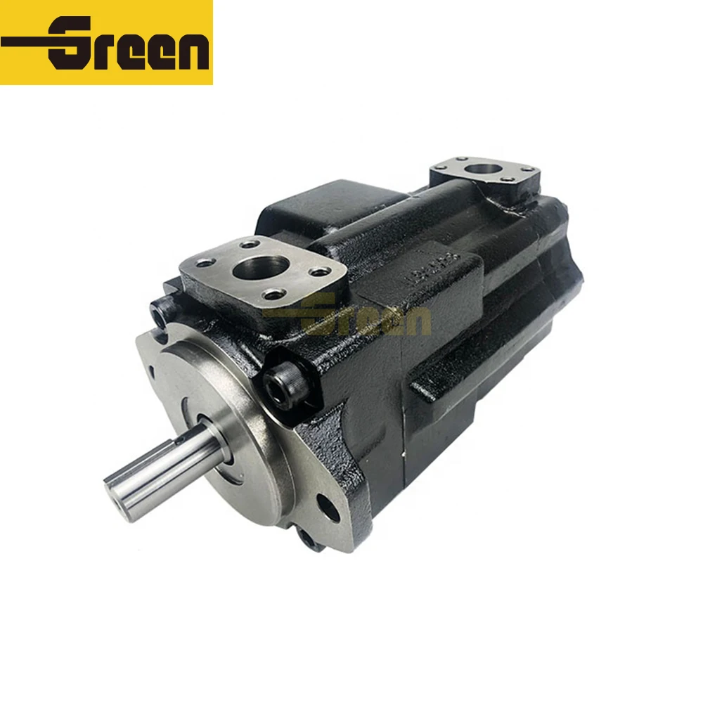 Parker Denison T6CC Vane Pumps Shipped Worldwide Hydraulic Power Units Hydraulic Drive Field High Pressure Machinery Cast Iron