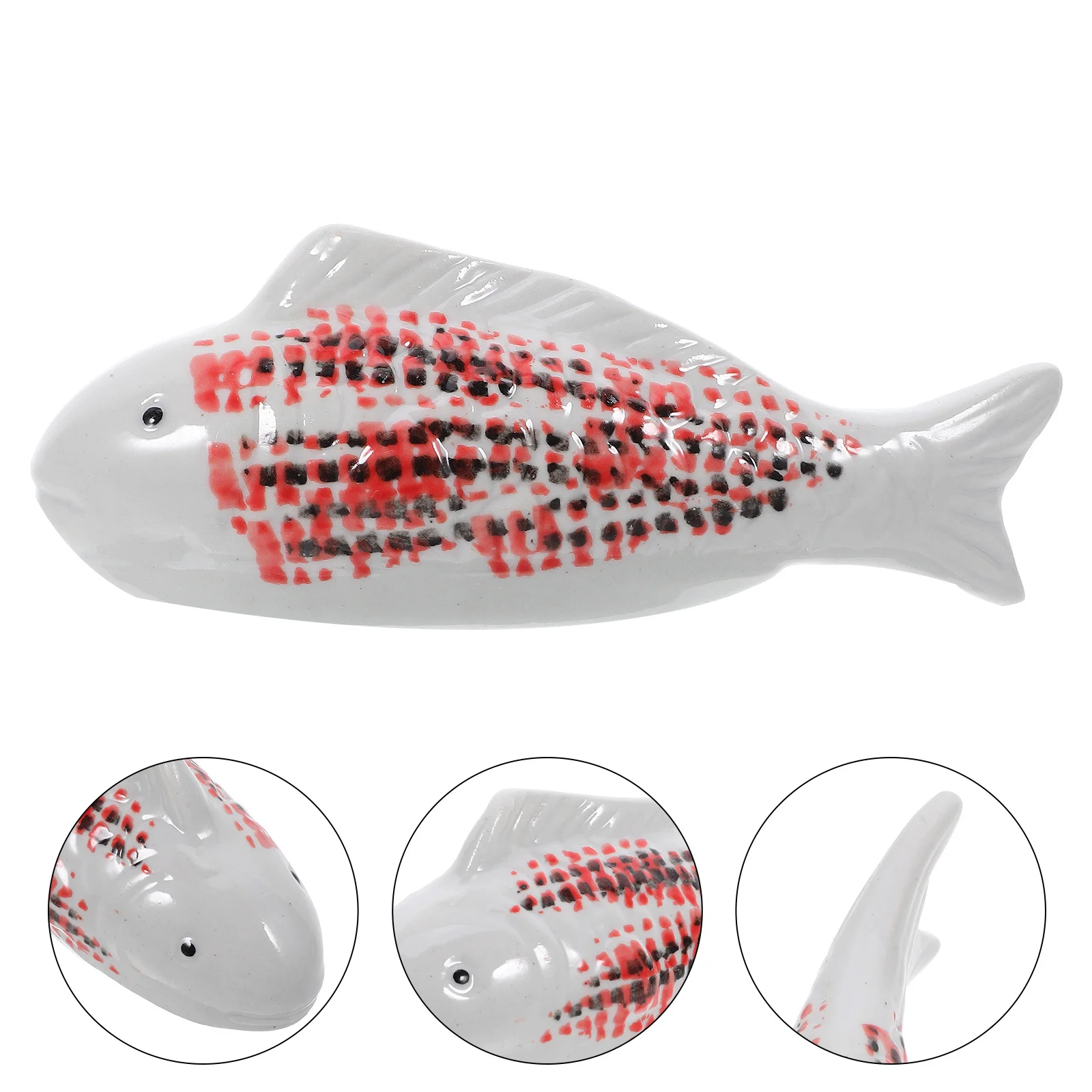 

Ceramic Floating Fish Decor Aquarium Layout Prop Adorable Artificial Ornaments Decoration Statue Tank Decorations
