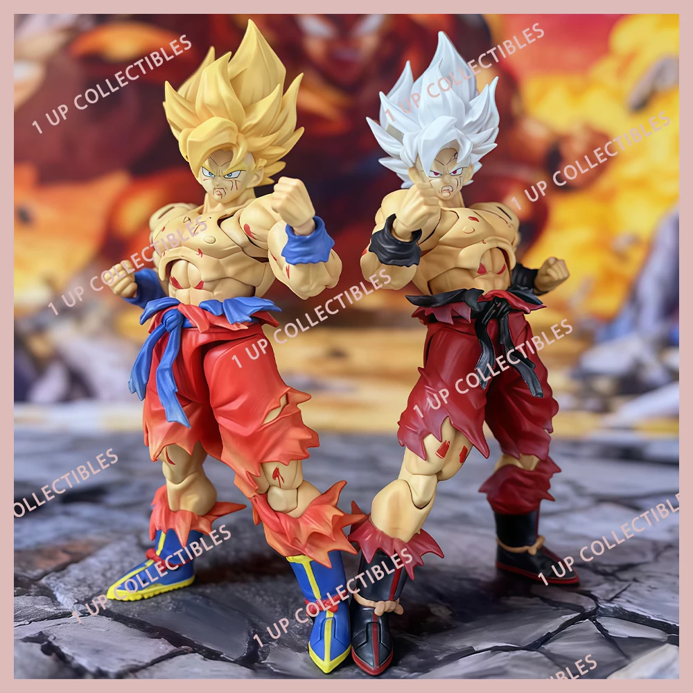 

NT Sutdio Toys Battle Damage Son Goku Aciton Figure Model Kit Dragon Ball Super Saiyan Anime Comic Figurine Collect Hobbies Gift