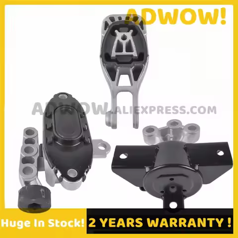 New 95493721 95350019 3PCS Engine Support Gearbox Rubber Mount Kit 95032352 95405221 For Chevrolet Sonic Trax Cruze