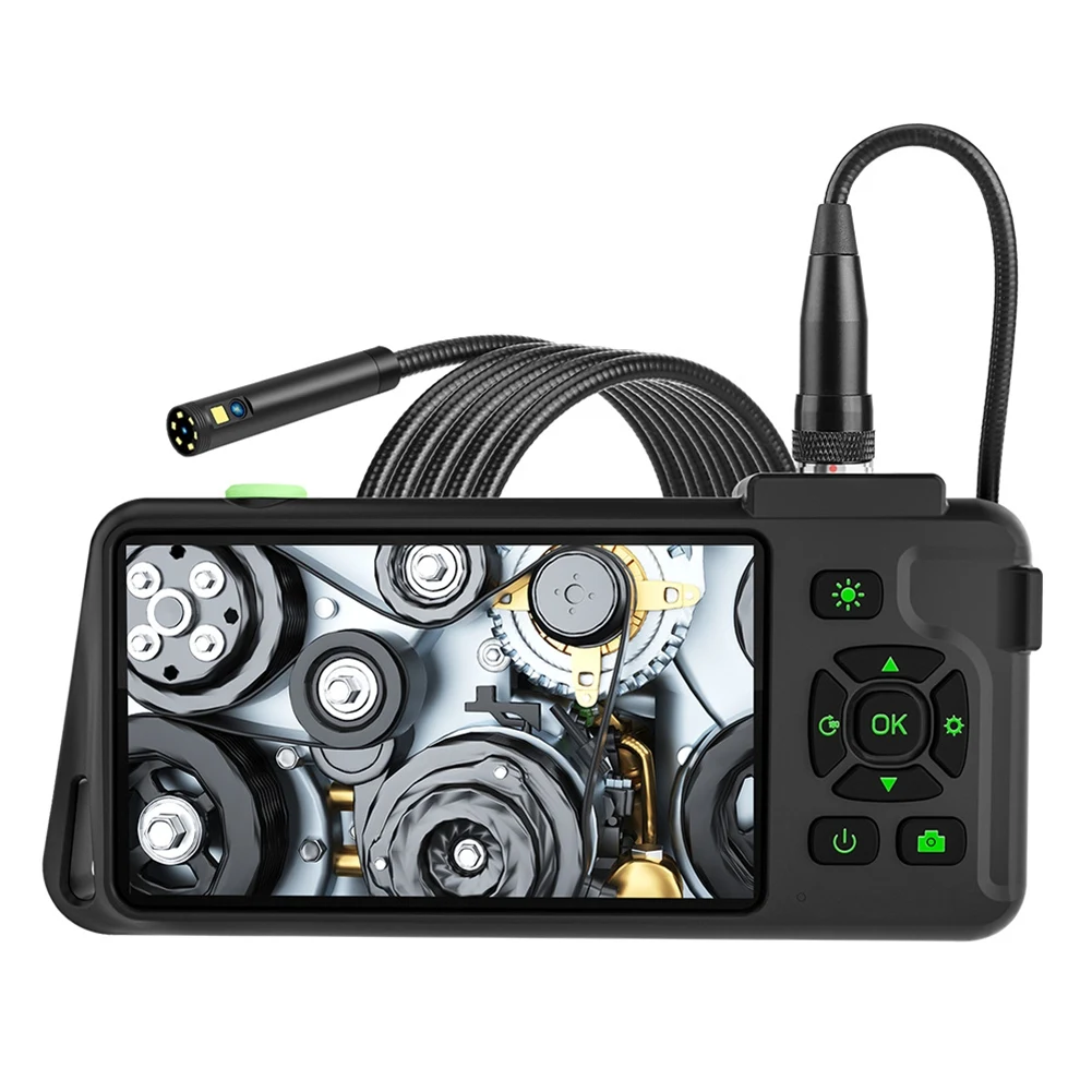

New Tech 4.5 Inch Inspection Camera With Light 1080P HD Borescope Camera IP67 Waterproof Snake Sewer Camera 7.9Mm