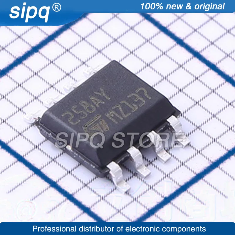 

10 шт./лот LM258AYDT LM258AY SOIC-8, рабочий усилитель, абсолютно новый оригинальный телефон, оригинальный товар IC