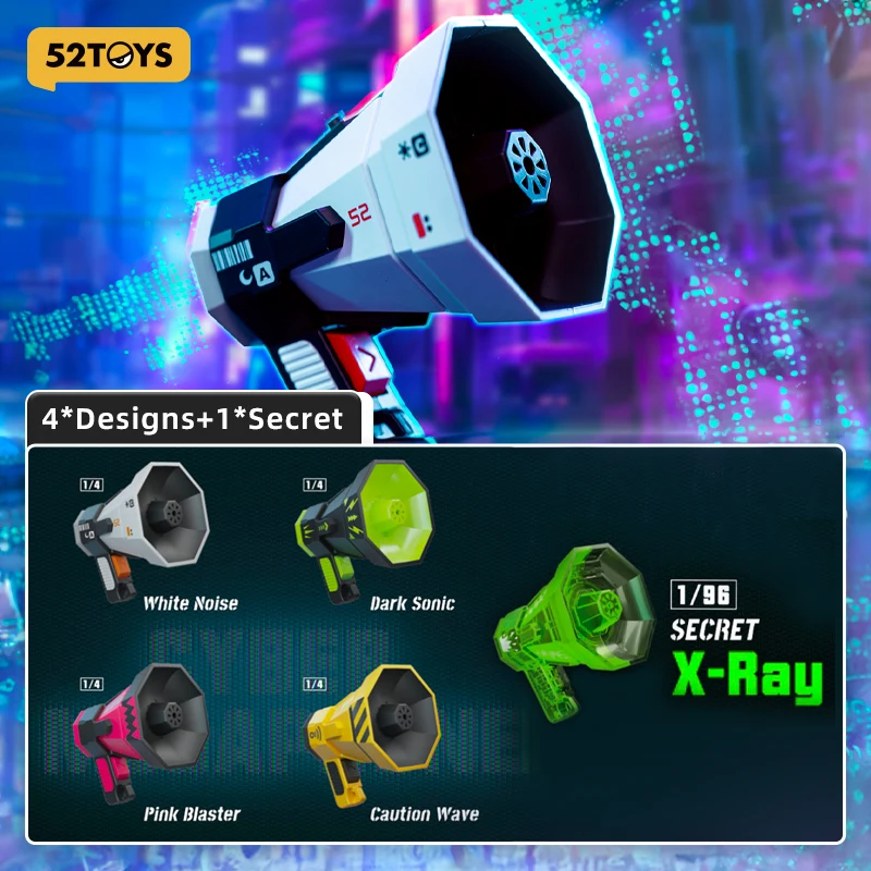 

52TOYS глухая коробка Quesera Series-Интернет-мегафон, загадочная коробка, Случайная коробка, 1 шт. милые фигурки, коллекционная игрушка, настольное украшение