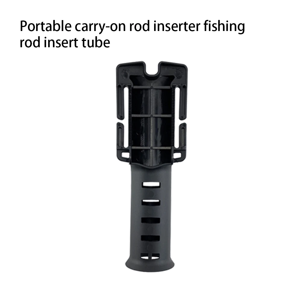 Belt Fishing Rod Holder Replacement Portable Lightweight Detachable Fish Pole Walking Stick Stand Base Accessories