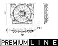 

CFF543000P FAN motor PREMIUM LINE G30 F90 G31 B47 D20