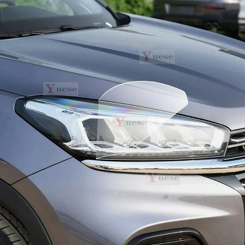 

For Chery 8 2021-2024 Car Protection Film Headlight Mirror Film TPU Clear Anti Scratch Sticker