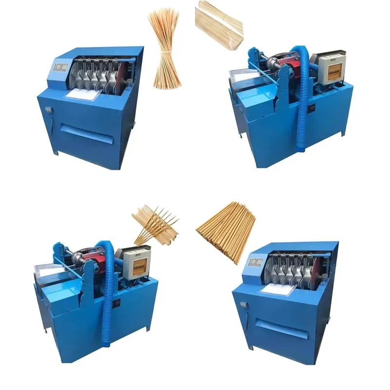 for Advanced Small High Efficiency Bamboo Stick Making Machine Complete Set Equipment Suitable for Barbecue Skewers Simple