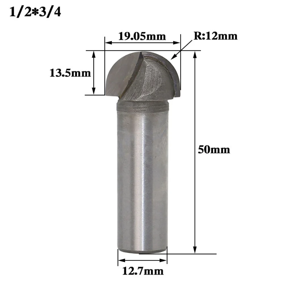 قطع اليدdrail راوتر بت عالية الدقة قاطعة المطحنة 1/2 "1/4" عرقوب 2 الناي لآلة الطحن باستخدام الحاسب الآلي قاع مستدير
