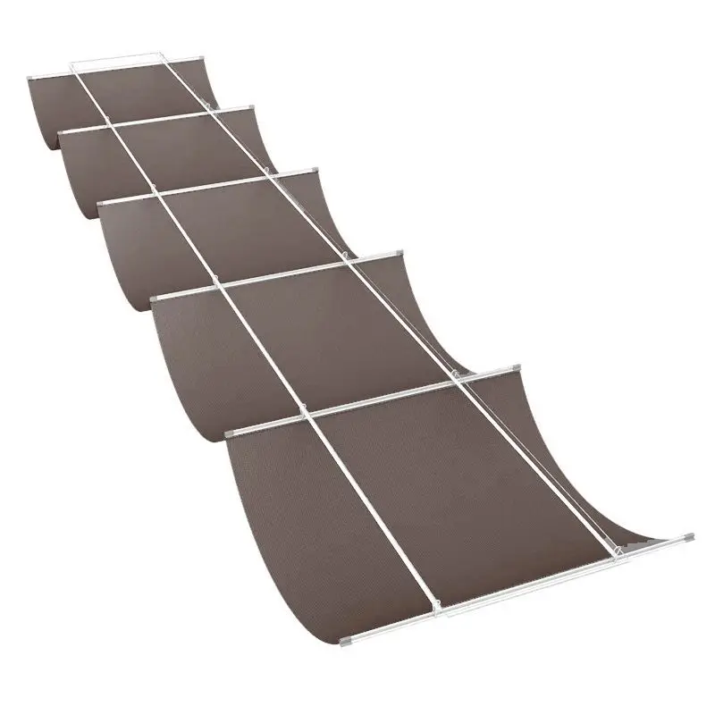 

Blackout camping wind decoration waterproof curtain outdoor sun protection pull telescopic courtyard