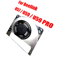 Replacement Mini PC CPU Fan For Beelink U57 U57-F / U59 U59V1-E U59V2-E / U59 PRO U59PRO-E / DC05V New