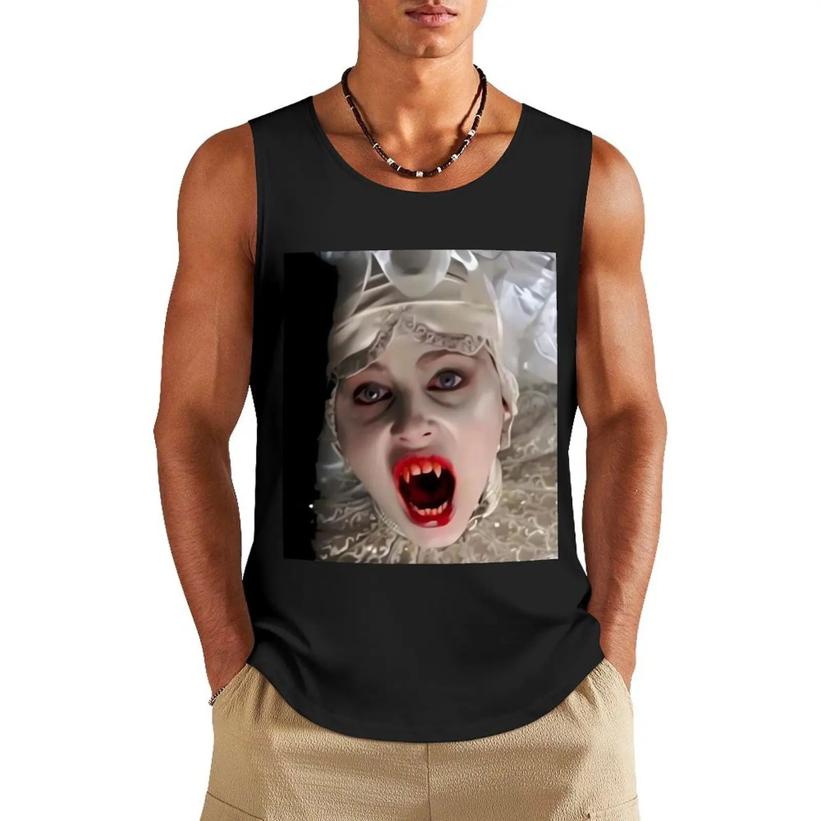 

Lucy Westenra Tank Top Sleeveless T-shirt singlet for men Men's summer t-shirt
