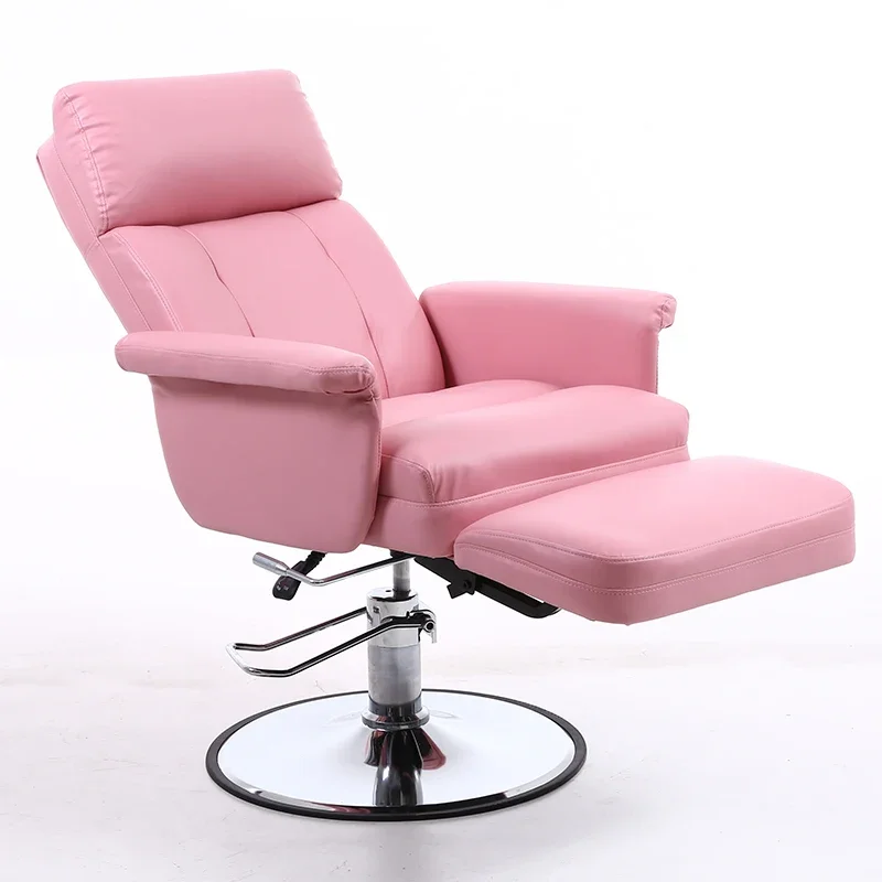 Hydraulic Lifting Beauty Salon Chair Eyelash Nail Eyelash Sofa Computer Chair Professional Barber Machines Cadeira De Barbeiro