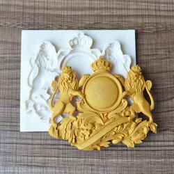 Silicone Mold Lion Kitchen Baking Tools For Diy Relief Cake Flower Chocolate Decorating Fondant Craft Moulds