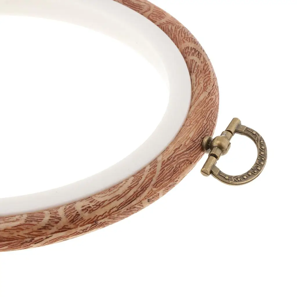 Plastic Embroidery Hoop Ring Adjustable Sewing Tool for Needlework Cross Stitch Embroidery Kit