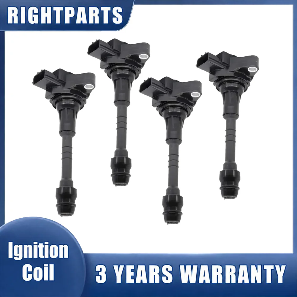 4pcs 22448-1LA0B 224481LA0A UF650 New Ignition Coils for Infiniti QX56 QX80 Nissan NV2500 Armada Patrol 5.6L