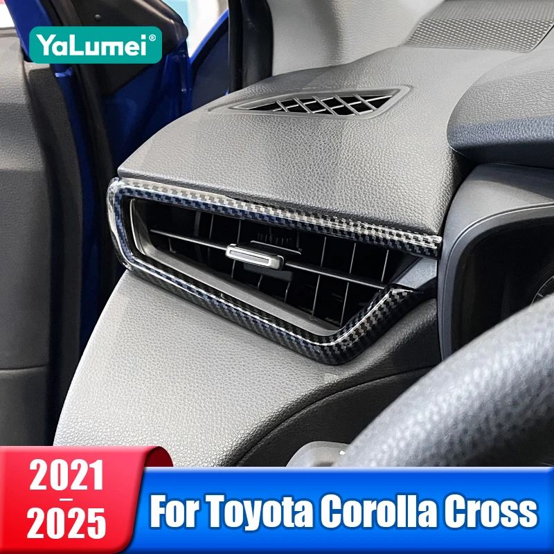 

Car Central Control Air Conditioning Vent Outlet Trim Strip For Toyota Corolla Cross XG10 2021 2022 2023 2024 2025 Accessories