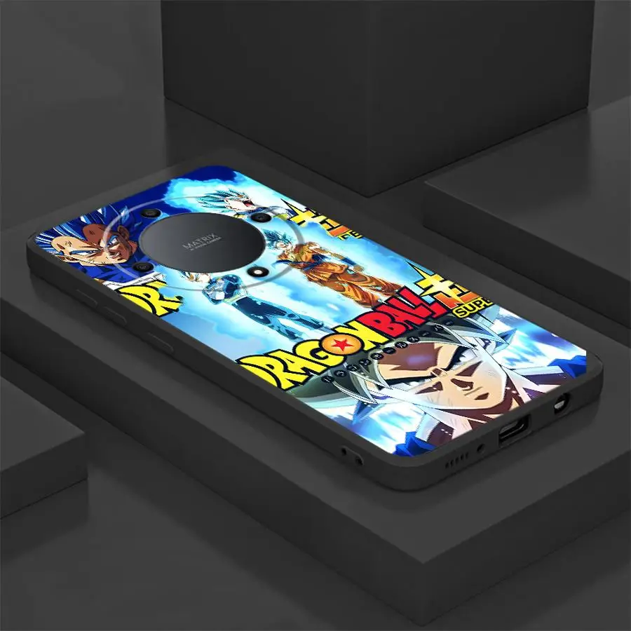 لعبة دراغون بول سوبر سون جوكو غطاء هاتف ناعم أسود لهاتف Honor 70 90X5b Magic5Lite X9a 8X X8 X7 200 400 Lite X6 #6
