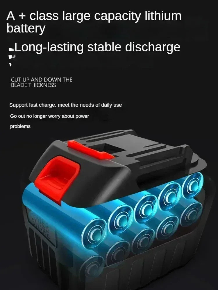 110 V/220 V kabellose elektrische Schafschere, Lithium-Batterie-Haarschneidemaschine mit Ladegerät zum Scheren von Schafen, Ziegen und anderen Nutztieren C